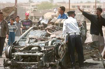 Τρεις νεκροί και 18 τραυματίες από έκρηξη παγιδευμένου οχήματος βόρεια της Βαγδάτης