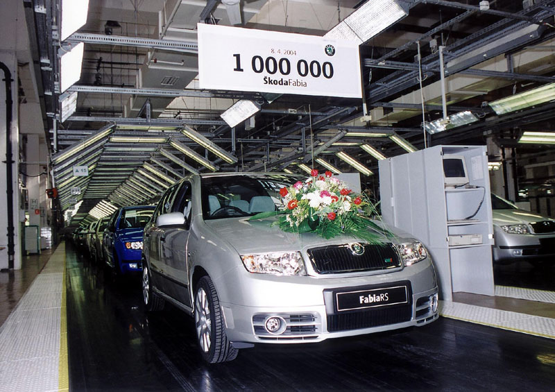 Ξεπέρασε το ένα εκατομμύριο η παραγωγή της Skoda Fabia