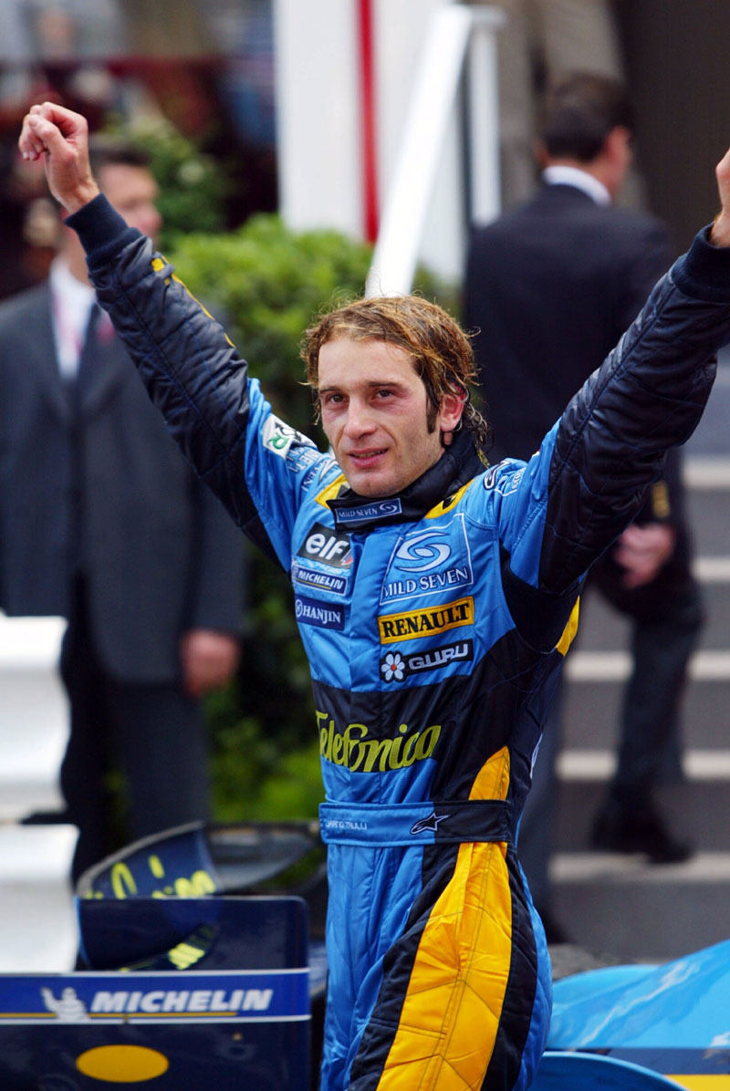 Συγχαρητήρια στον J.Trulli, από τον J.Todt, για τη νίκη του στο Monaco