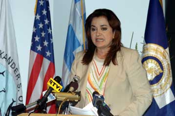 Νέες διαβεβαιώσεις για την ασφάλεια των Αγώνων έδωσε η Ντ.Μπακογιάννη από το CNN