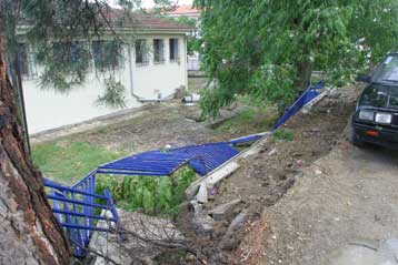 Μεγάλες καταστροφές από την κακοκαιρία σε περιοχές της Θεσσαλονίκης και του Κιλκίς