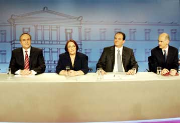 Διαβεβαίωση ότι οι εξαγγελίες της ΝΔ θα υλοποιηθούν, από τον Κ.Καραμανλή στο ντιμπέιτ