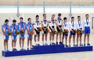 Χάλκινο μετάλλιο στα 4.000μ. ομαδικού πουρσουϊτ ποδηλασίας για την Ελλάδα