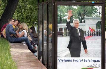 Ανταμκους εναντίον Προυνσκιένε στο β γύρο των προεδρικών εκλογών στη Λιθουανία