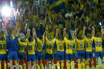 Στους πέντε ανέμους σκόρπισε η Σουηδία τη Βουλγαρία (5-0)