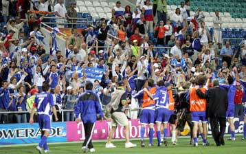 Στη Λισαβόνα η εθνική, απολαμβάνουν την επιτυχία τους οι διεθνείς