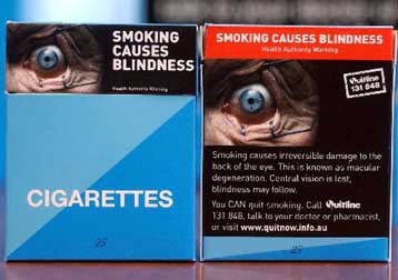 Φρικιαστικές εικόνες θα «διακοσμούν» τα πακέτα των τσιγάρων στην Αυστραλία