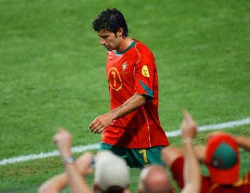 Ο Φίγκο απείχε από τα πανηγύρια των Πορτογάλων