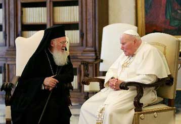 Επιθυμία συνέχισης του διαλόγου εξέφρασε ο κ. Βαρθολομαίος στον Πάπα
