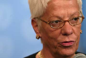 Η σύλληψη του Ράντοβαν Κάρατζιτς επίκειται, εκτιμά η Κάρλα ντελ Πόντε