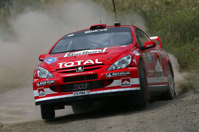51o Ράλι Ακρόπολις: Ταχύτερα τα Peugeot 307 WRC και στην 3η ΕΔ