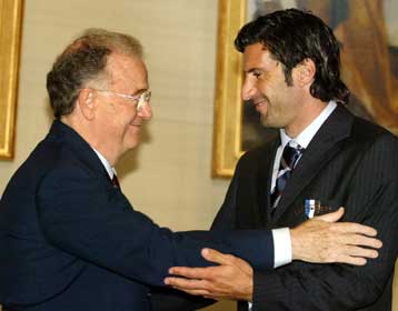 Ο πρόεδρος της Πορτογαλίας τίμησε τον Σκολάρι και τους παίκτες του