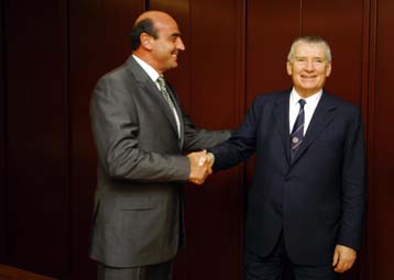 Συνεργασία Ελλάδας-Γερμανίας σε θέματα ασφαλείας αποφάσισαν Βουλγαράκης και Σίλι