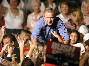 Στόχος του Τζορτζ Ο.Μπους να γίνει «πρόεδρος της ειρήνης»