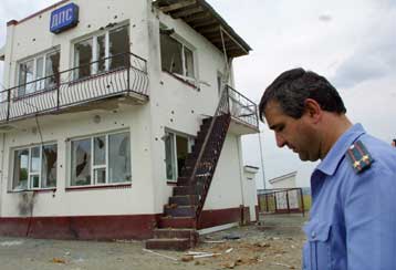 Οκτώ τραυματίες από εκρήξεις σε βάση της ρωσικής αστυνομίας στην Τσετσενία