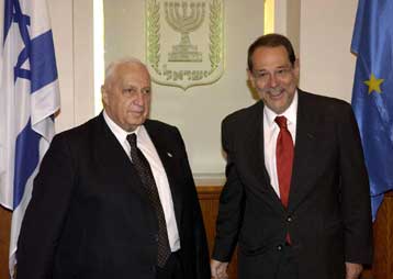 Η ΕΕ έχει ρόλο στην ειρηνευτική διαδικασία της Μ.Ανατολής δήλωσε ο Σολάνα