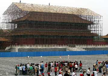 Ραγδαία καθίζηση απειλεί το Πεκίνο και τους Ολυμπιακούς του 2008