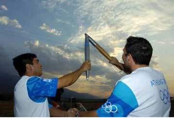 Η Ολυμπιακή Φλόγα φώτισε τους θησαυρούς της Βεργίνας