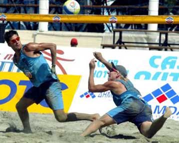 Τέταρτοι οι Γκόρτσανιουκ/Παπαδημητρίου στο Ευρωπαϊκό beach volley κάτω των 20 ετών