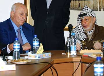 Ο Γιασέρ Αραφάτ εκχωρεί εξουσίες στον Παλαιστίνιο πρωθυπουργό