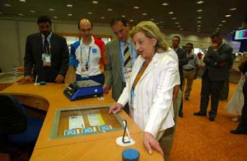 Εδώ χτυπά η καρδιά των Αγώνων, δήλωσε από το IBC η Φάνη Πάλλη-Πετραλιά