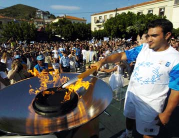Στη Χαλκίδα «διανυκτερεύει» η Ολυμπιακή Φλόγα τη Δευτέρα