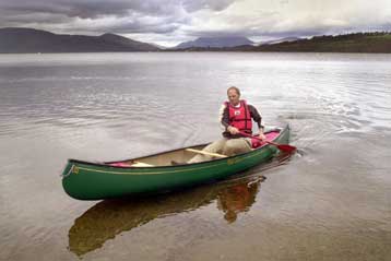 Ο σερ Στιβ Ρεντγκρέιβ στο Ολυμπιακό κωπηλατοδρόμιο του Σχοινιά