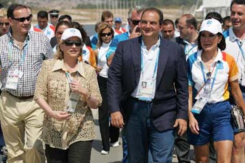 Νέες διαβεβαιώσεις Καραμανλή για την επιτυχία και την ασφάλεια των Αγώνων