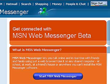 Νέα έκδοση του Microsoft Instant Messenger θα τρέχει στον Παγκόσμιο Ιστό