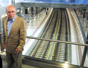 Εγκαινιάστηκε ο νέος σταθμός του Μετρό στον Αγιο Αντώνιο