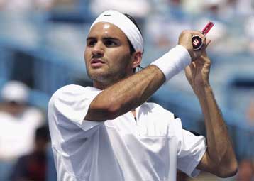 Το Νο 1 του παγκοσμίου τένις Ροσέ Φέντερερ στην Αθήνα