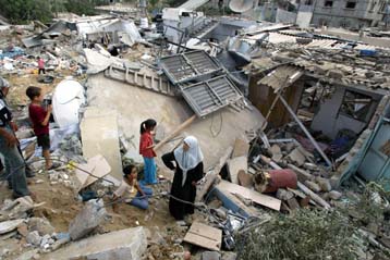 Δέκα Παλαιστίνιοι τραυματίστηκαν σε νέα ισραηλινή επίθεση