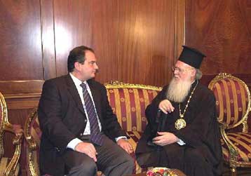 Ο Οικουμενικός Πατριάρχης πρώτος στην ατζέντα των συναντήσεων του πρωθυπουργού