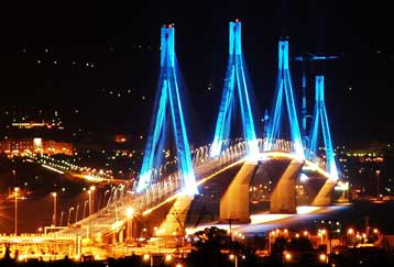 Στην κυκλοφορία δίνεται την Πέμπτη η γέφυρα Ρίου – Αντιρρίου