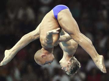 Έβδομοι Τράκας και Γαβριηλίδης στις καταδύσεις 10 μέτρων – Στην Κίνα το χρυσό