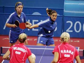 Στον β γύρο του διπλού στο πινγκ πονγκ οι Κρεάνγκα/Γκιώνης