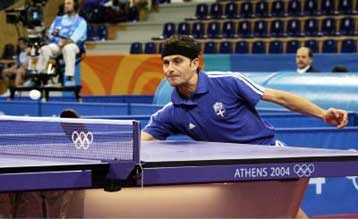 Αποκλείστηκε από τον 3ο γύρο του πινγκ πονγκ ο Κρεάνγκα