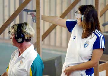 Εκτός τελικού των 25 μέτρων με πιστόλι η Αγη Κασούμη