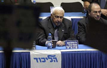 «Όχι» από το Λικούντ στον Αριέλ Σαρόν για συνεργασία με τους Εργατικούς