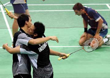 Χρυσό για την Κορέα στο διπλό ανδρών του μπάντμιντον