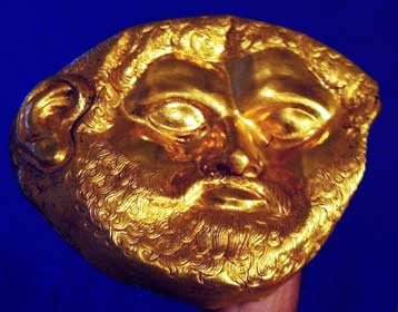 Χρυσό προσωπείο βασιλιά της Θράκης ανακαλύφθηκε στη Βουλγαρία