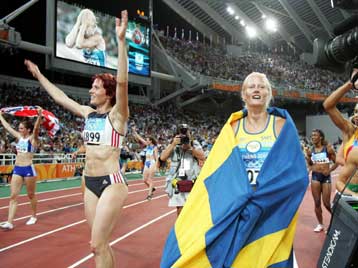 Στο πρώτο σκαλί του βάθρου ανέβηκαν οι Κλουφτ στο έπταθλο και Νεστερένκο στα 100μ