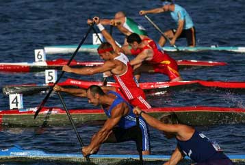 Στα ημιτελικά της κατηγορίας C1 του κανόε καγιάκ ο Κιλιγκαρίδης