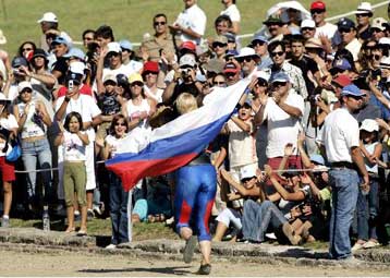 Παρελθόν για την Κορζανένκο το χρυσό στη σφαιροβολία