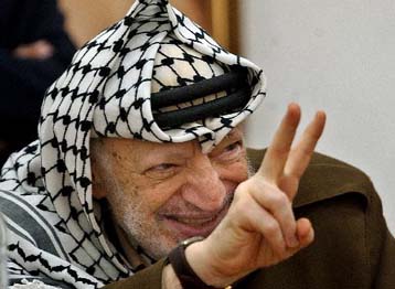 Ο Αραφάτ καταγγέλλει «εγκλήματα» του Ισραήλ κατά των Παλαιστίνιων κρατουμένων