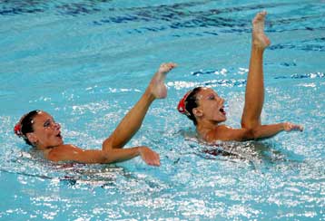 Στον τελικό του ντουέτου της συγχρονισμένης οι Θαλασσινίδου, Φτούλη