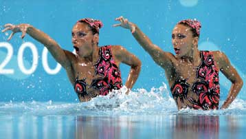 Ένατες οι Θαλασσινίδου, Φτούλη στο ντουέτο συγχρονισμένης κολύμβησης