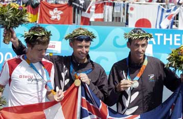 Εγκατέλειψε ο Κρομμύδας στο τρίαθλο κατά τη διάρκεια της ποδηλασίας