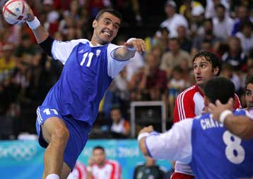 Μία θέση στην εξάδα του Ολυμπιακού τουρνουά διεκδικεί η ομάδα χάντμπολ των ανδρών