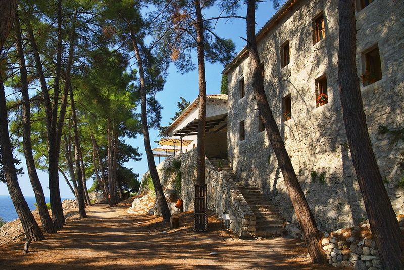 Πάργα, το κάστρο και το νησάκι της Παναγίας